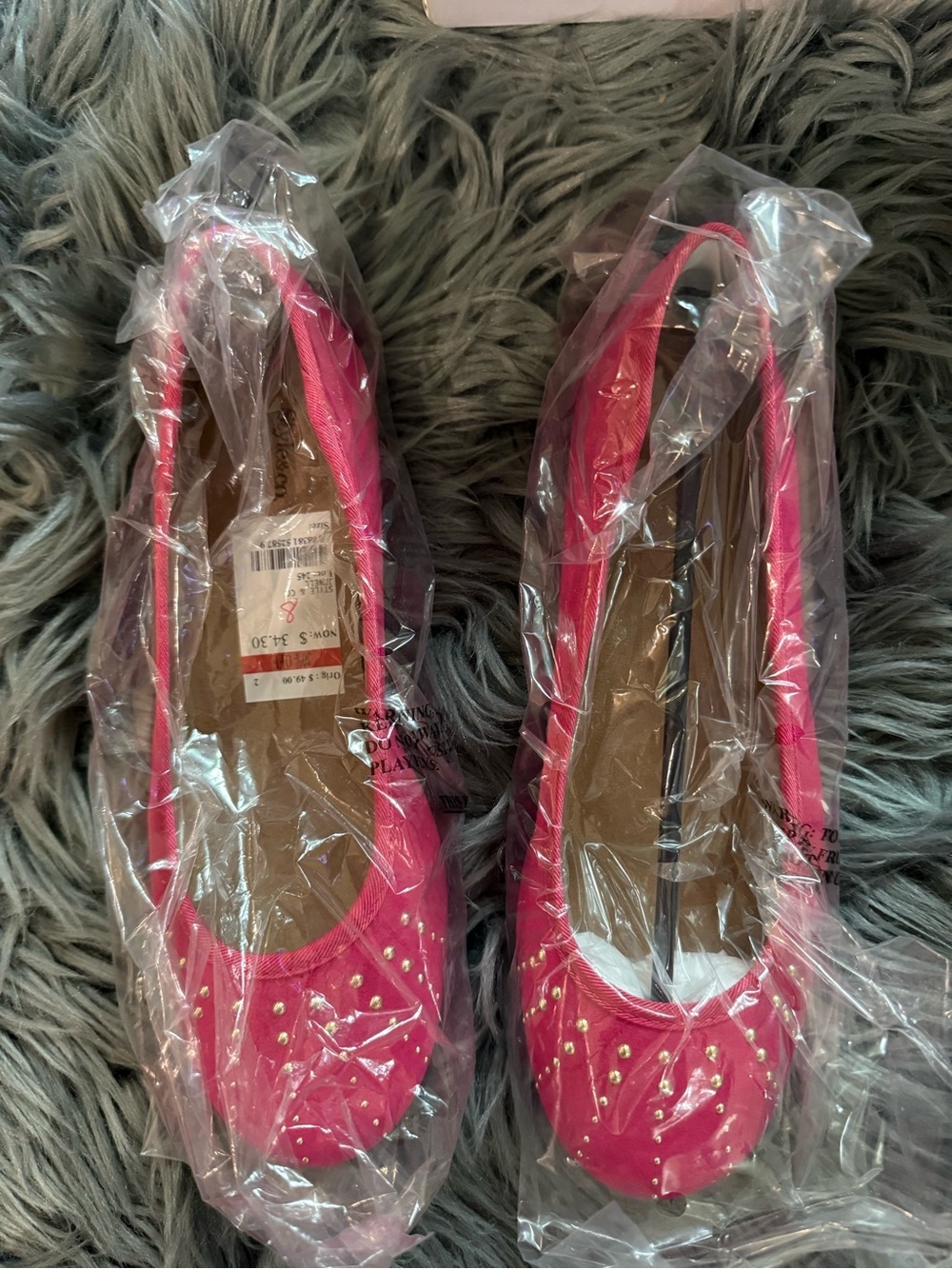 NEW Style & Co Jewel Flats - Size 8 | Color: Pink